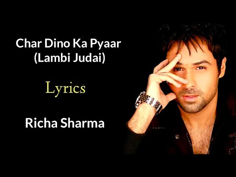 Read more about the article Lambi Judai Hindi Lyrics- Jannat- Richa Sharma