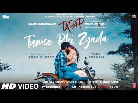 You are currently viewing तुमसे भी ज्यादा Tumse Bhi Zyada Lyrics in Hindi – Tadap | Arijit Singh
