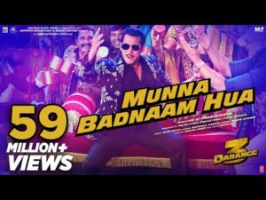 Read more about the article Munna Badnaam Hua Hindi Lyrics- Dabangg 3 | Badshah,Mamta