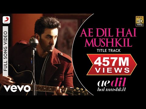 You are currently viewing Ae Dil Hai Mushkil Hindi Lyrics Title song | Arijit Singh